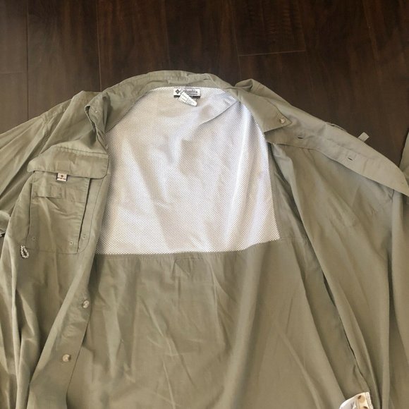 Columbia PFG Men’s L Fishing Gear UPF 30+ Shirt - Picture 9 of 12